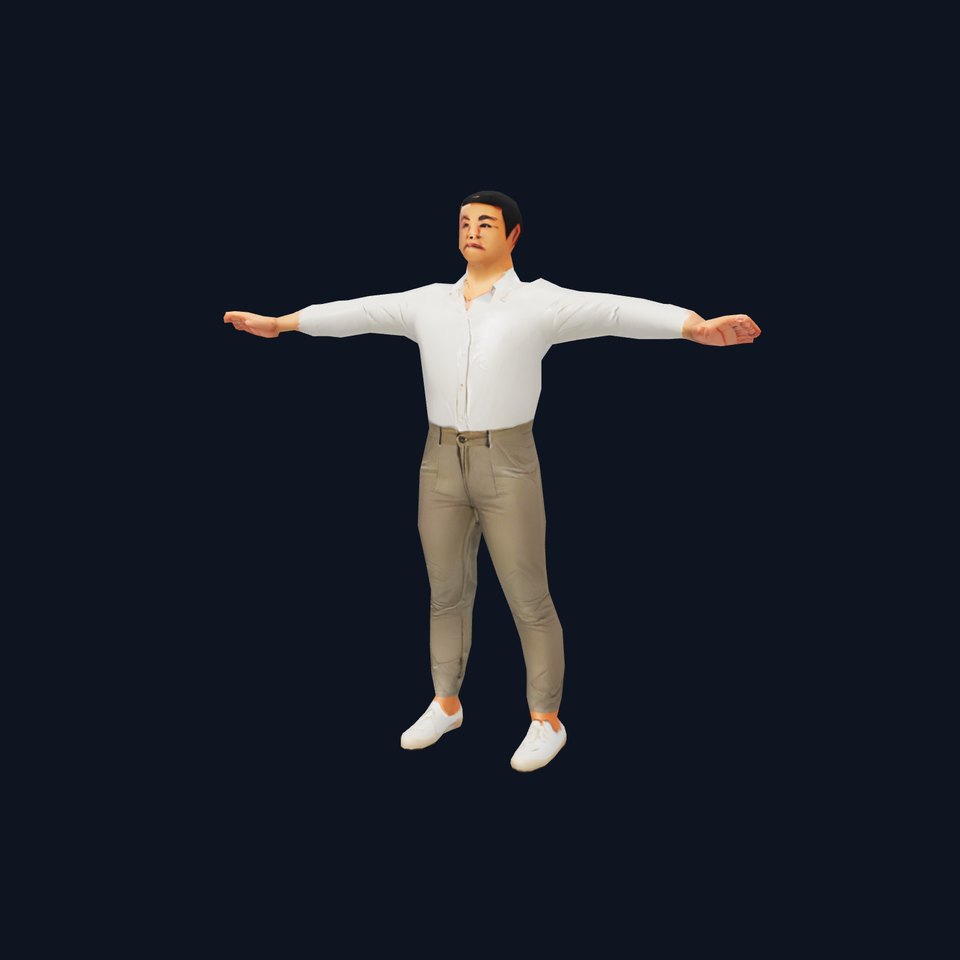 Casual Attire Character Model Pack